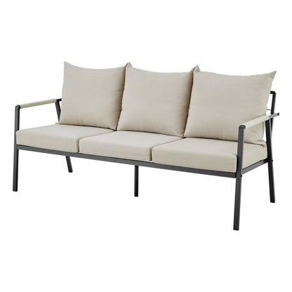 New Pacific Direct Rivano Outdoor Sofa 3 Seater 9300132-591 - 9300132-591