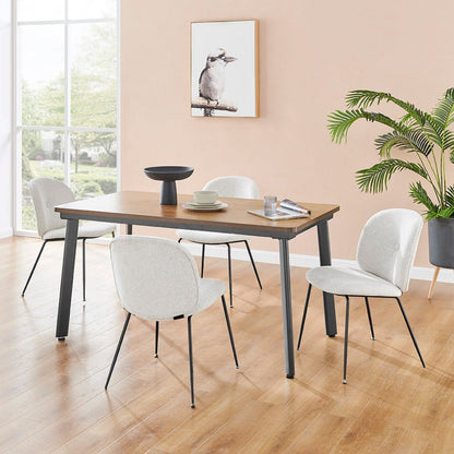 New Pacific Direct Nisha Fabric Dining Side Chair, (Set of 2) 9300144-589 - 9300144-589