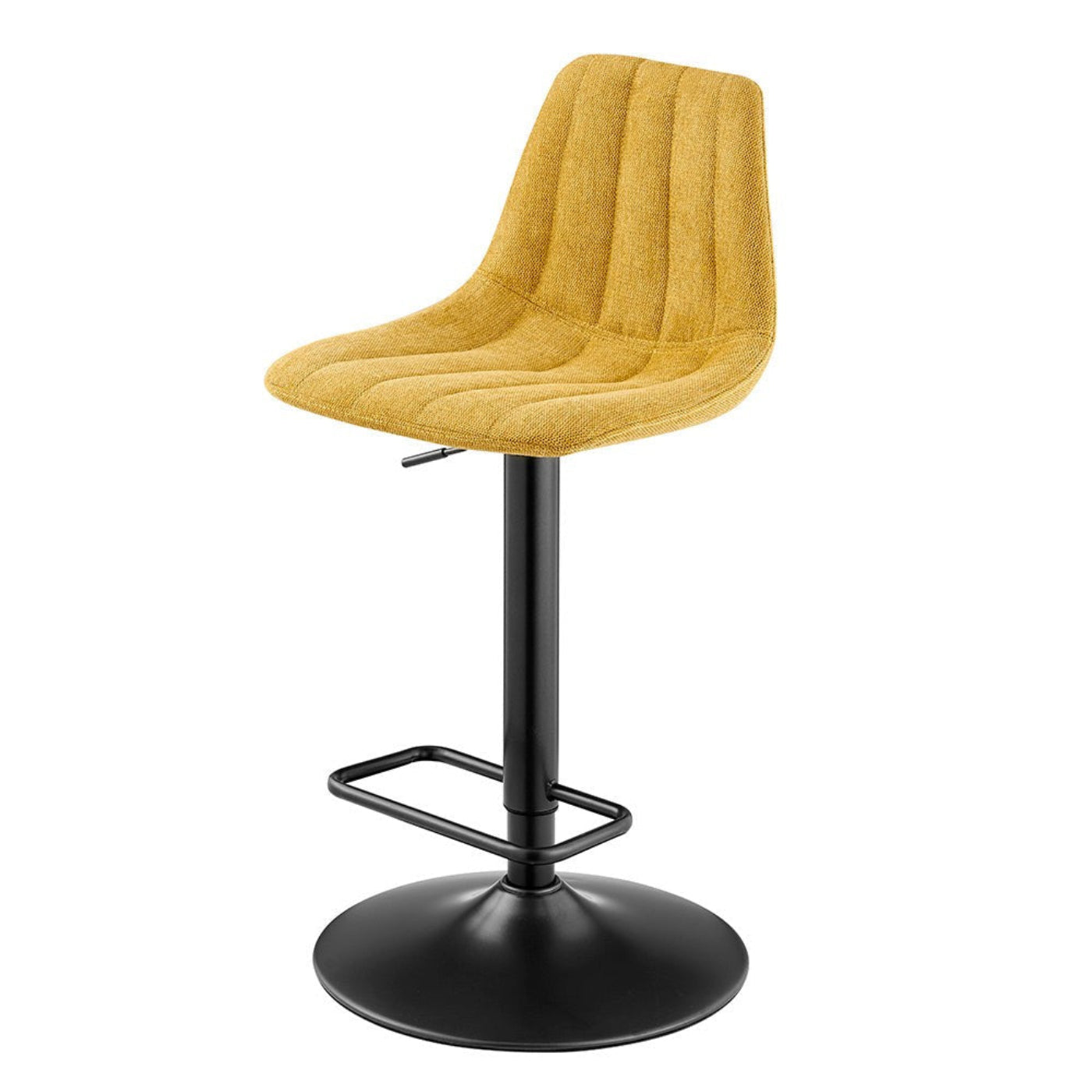 New Pacific Direct Robert Fabric Gaslift Swivel Bar Stool, (Set of 2) 9300147-592 - 9300147-592