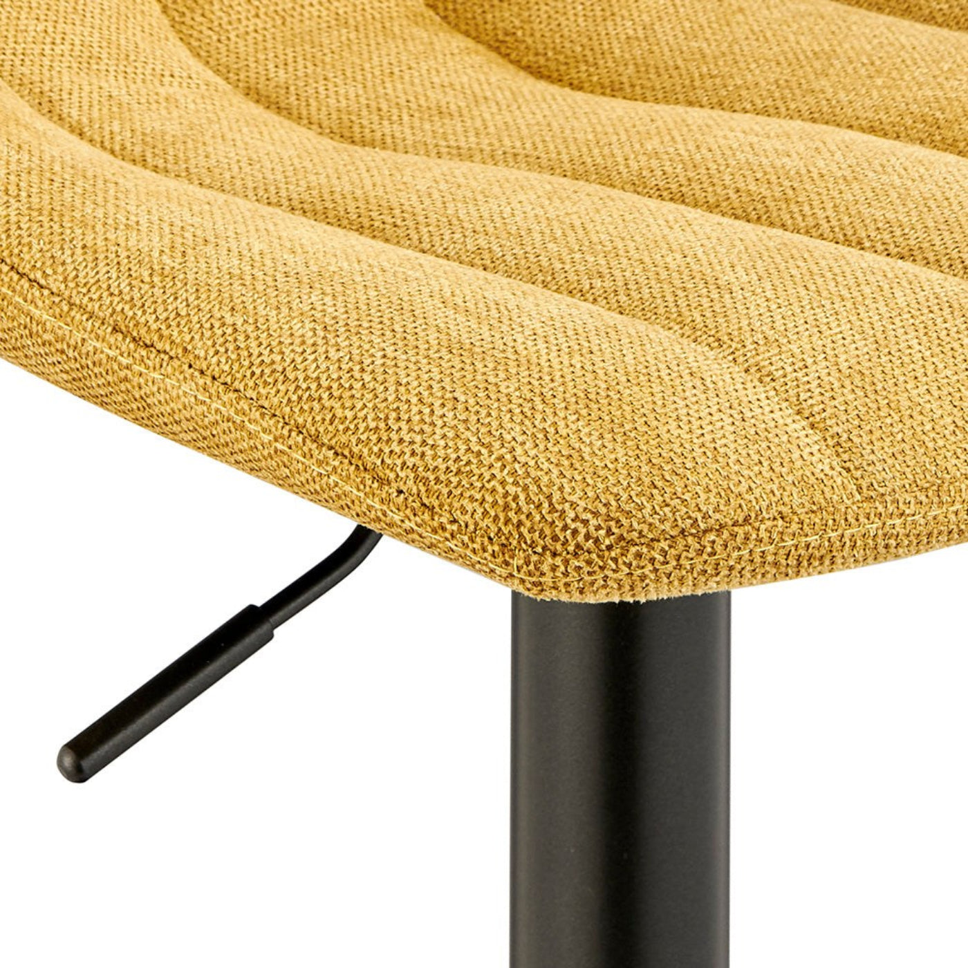 New Pacific Direct Robert Fabric Gaslift Swivel Bar Stool, (Set of 2) 9300147-592 - 9300147-592
