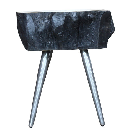 New Pacific Direct Anya Recycled Teak Root Side/ End Table 9600043 - 9600043