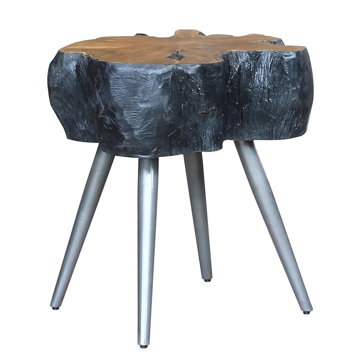 New Pacific Direct Anya Recycled Teak Root Side/ End Table 9600043 - 9600043