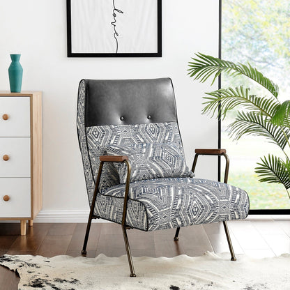 New Pacific Direct Kahlo Fabric Accent Chair  - 9900035-38MN
