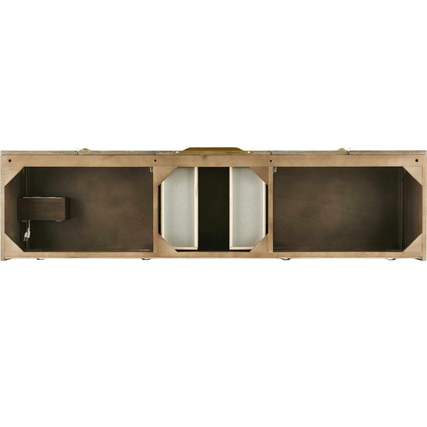 James Martin Vanities Mercer Island 72" Single Vanity - 389-V72S-AGR-G-DGG