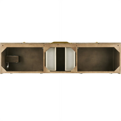 James Martin Vanities Mercer Island 72" Single Vanity - 389-V72S-AGR-G-DGG