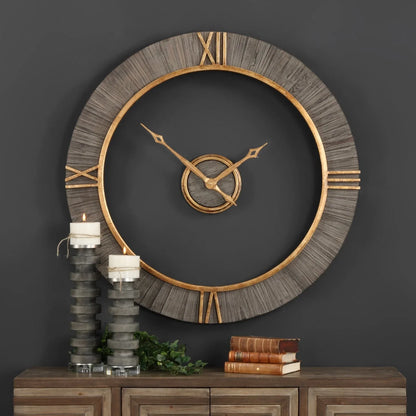 Uttermost Alphonzo Modern Wall Clock 06097