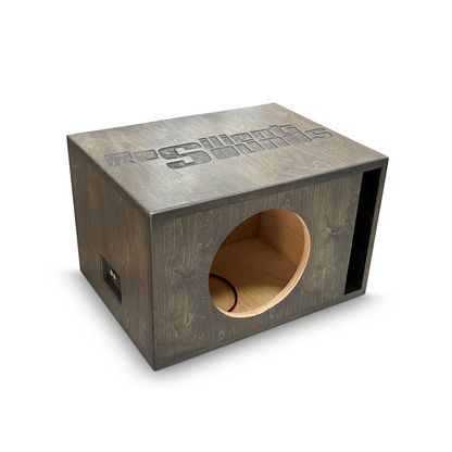 Resilient Sounds Single 8" Gold Ported Enclosure - AABE-RS-G-S8-RD