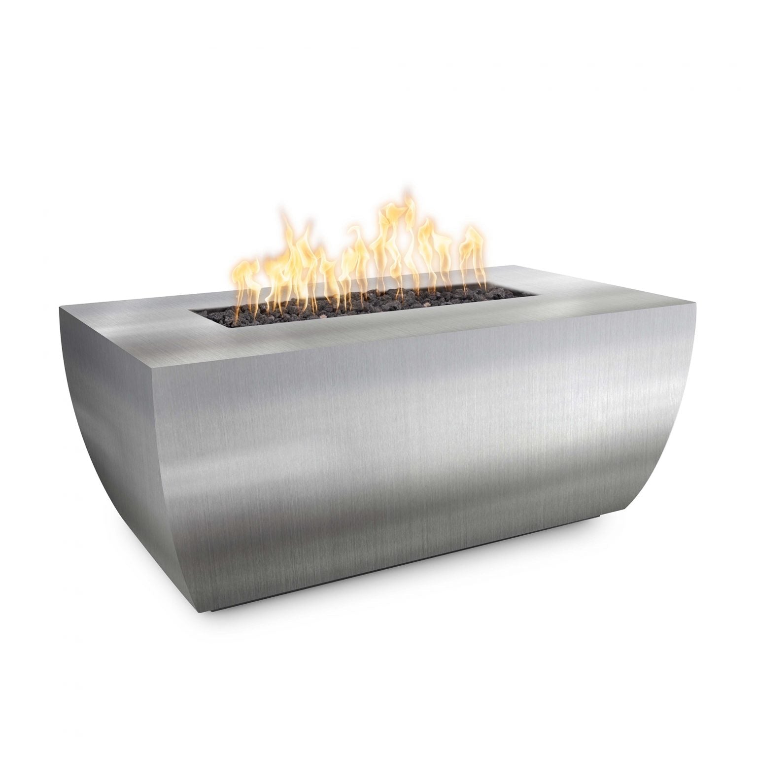 Avalon Metal 24" Tall Fire Bowl Stainless Steel