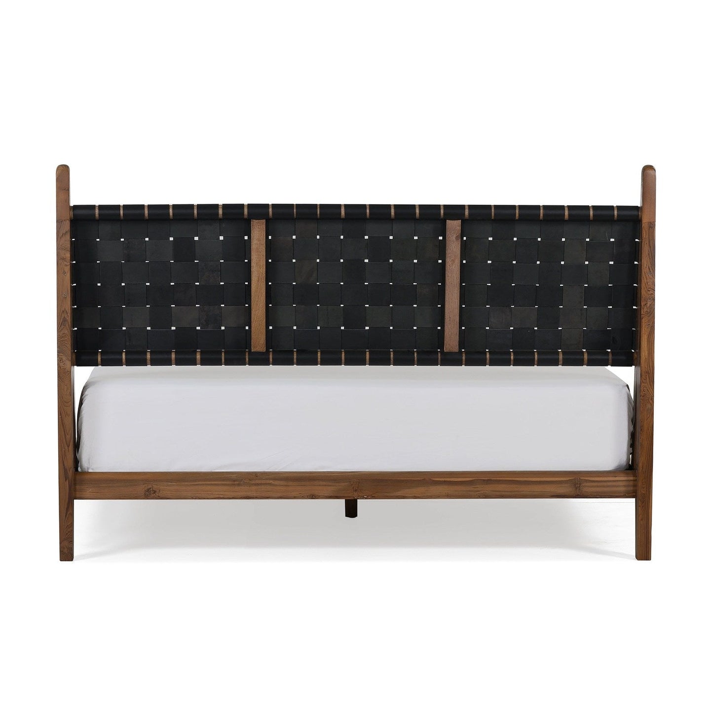 Union Home Cove King Bed - Black Leather -  BDM00061