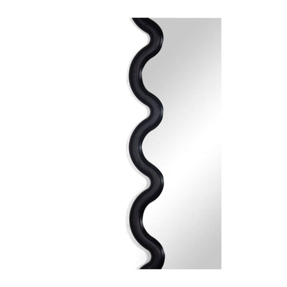 Union Home Swirl Large Mirror - Charcoal  - BDM00182