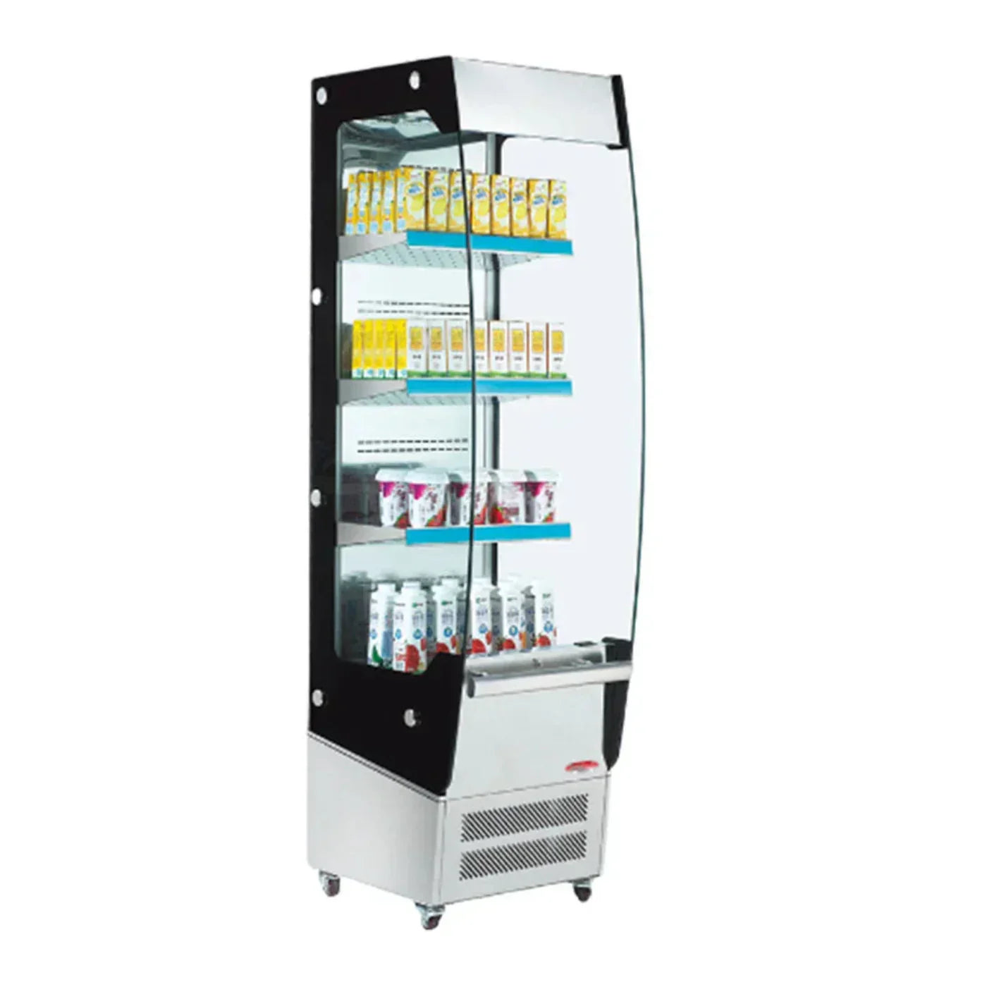 BakeMax 19" Grab & Go Refrigerated Floor Display, 115v/60/1 - BMGG019