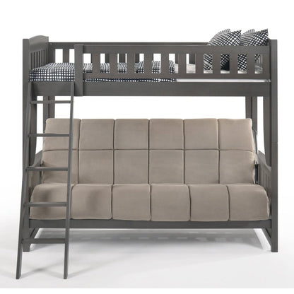 Night and Day Furniture Spices Cinnamon Twin/Futon Bunk Bed - CIN-SFBH-COM-CH