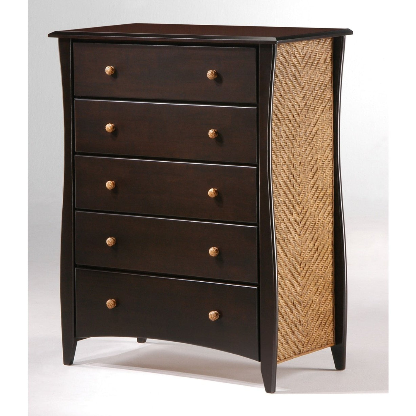 Night and Day Furniture Clove 5 Drawer Chest Dresser - CD-CLOF-5A-CH