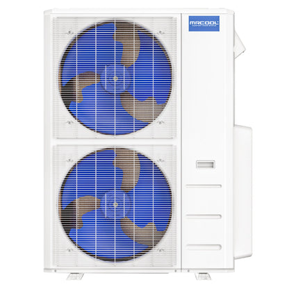 MRCOOL DIY 5th Gen Mini Split - 6-Zone 48,000 BTU Ductless Air Conditioner and Heat Pump Condenser with 18K + 12K + 9K + 6K + 6K + 6K Ceiling Cassette Air Handlers