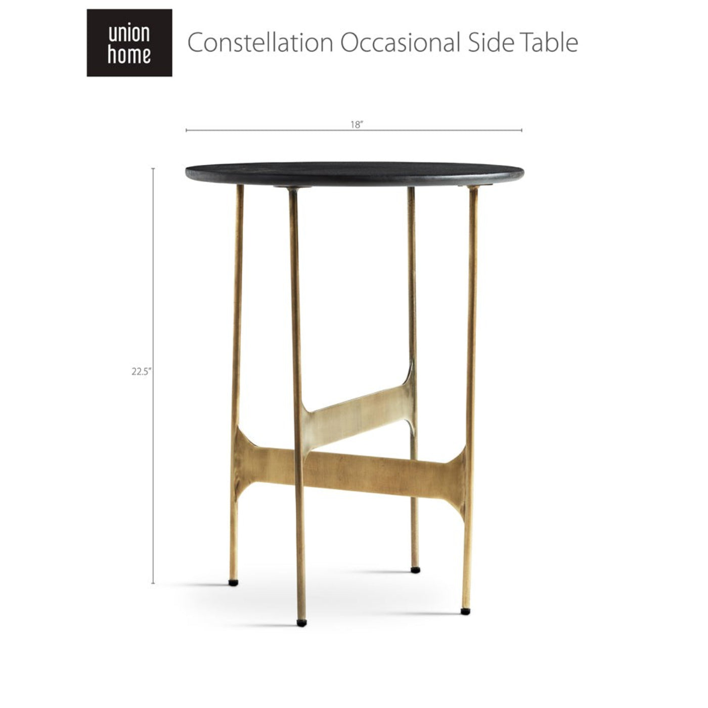 Union Home Constellation Occasional Side Table -  LVR00207