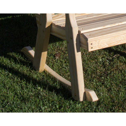 Creekvine Designs Treated Pine Crossback Rocking Chair - FR24CBCVD