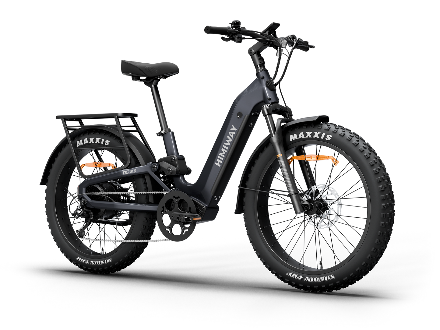 Himiway D5 <sup> 2.0</sup> ST Full Suspension eBike - HMW-D5-ST-GY-US-2.0