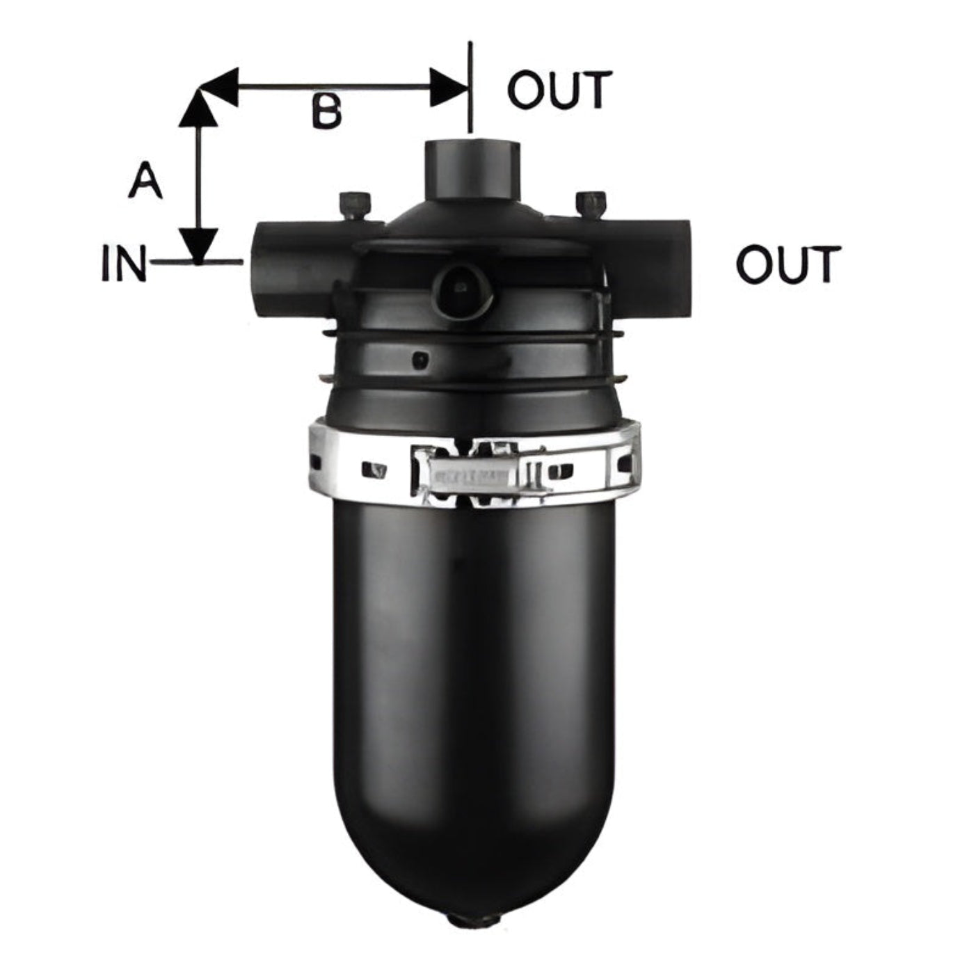 Netafim, 2 in. MPT X MPT 200 Mesh 132Gpm - DF200-20