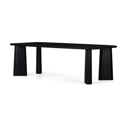 Union Home Laurel Dining Table - Charcoal -  DIN00097