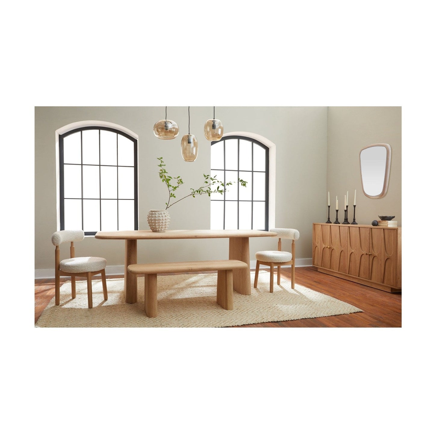 Union Home Laurel Dining Table - Natural  - DIN00118
