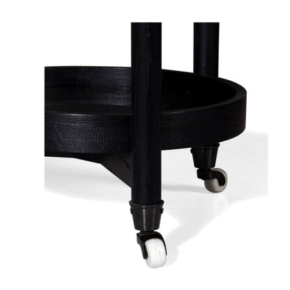 Union Home Trio Round Bar Cart - Charcoal  - DIN00236