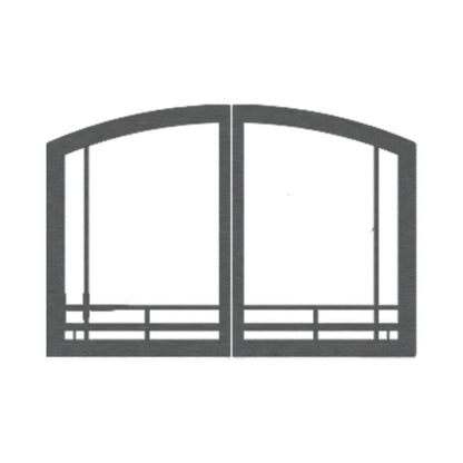 Empire - Door Sets for Breckenridge Premium Vent Free Fireboxes - VBR32TMBL,