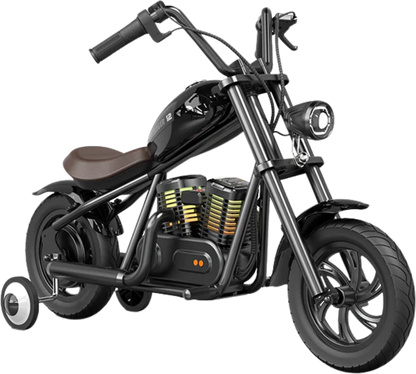 Hyper Gogo Cruiser 12 Plus Electric Kids Motorcycle Bluetooth Speaker 21.9V 160W 10 MPH 7.5 Miles EL-MB03P New - EL-MB03P-BLUE
