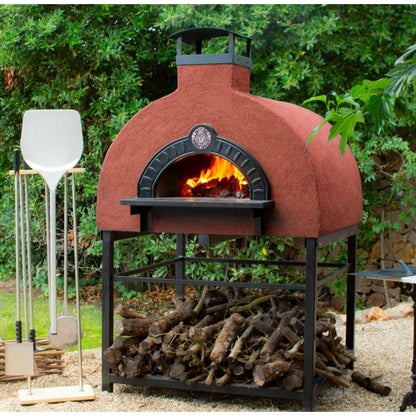 EtnaPizzaOvenwithfireinyard