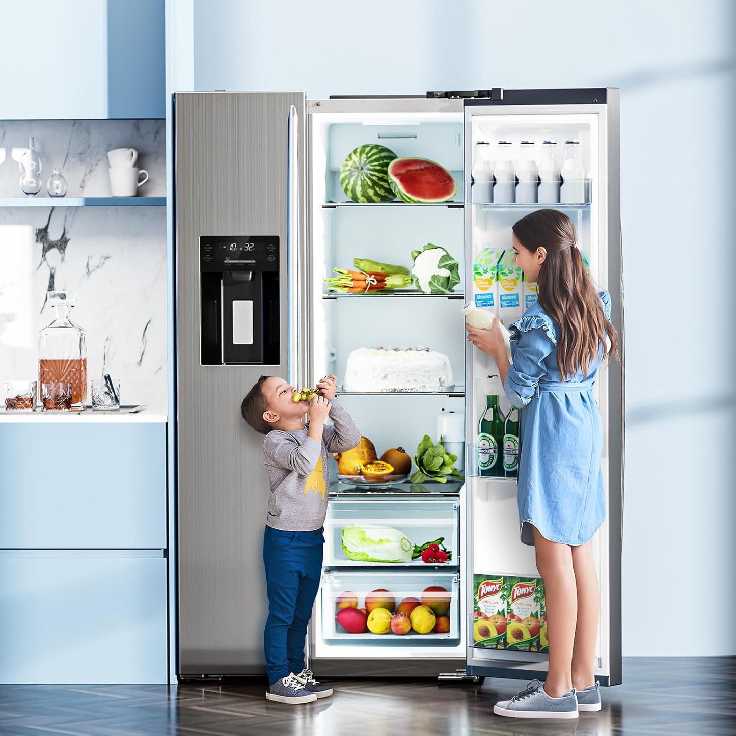 Antarctic Star 2 French Door Refrigerator - F4506S