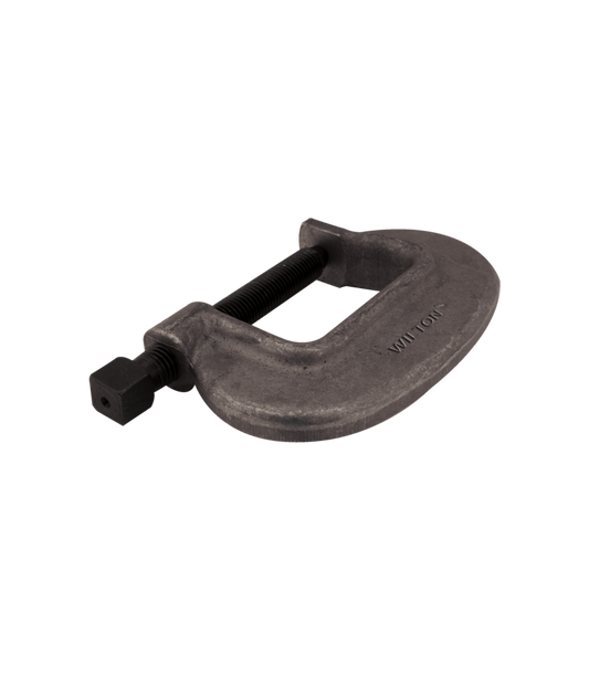 WILTON 10-FC, "O" Series Bridge C-Clamp - Full Closing Spindle, 0" - 10-7/16" Jaw Opening, 4-1/8" Throat Depth - WL9-14590