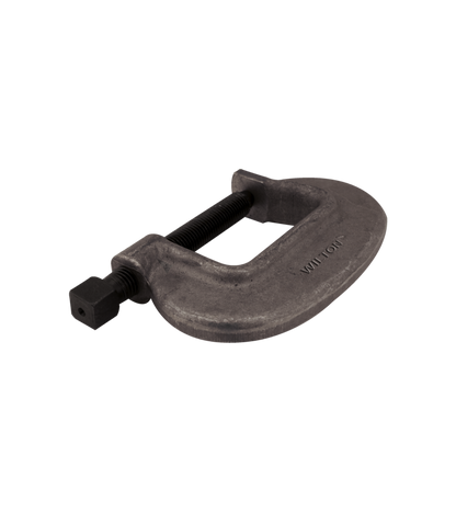 WILTON 10-FC, "O" Series Bridge C-Clamp - Full Closing Spindle, 0" - 10-7/16" Jaw Opening, 4-1/8" Throat Depth - WL9-14590
