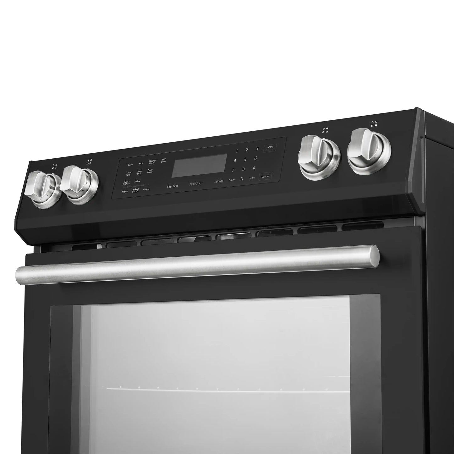 Forno 5-Piece Appliance Package - 30-Inch Induction Range, Under Cabinet Range Hood, Refrigerator, Dishwasher, and 24-Inch Microwave Drawer in Black with Stainless Steel Trim - APR5-905-30BLK