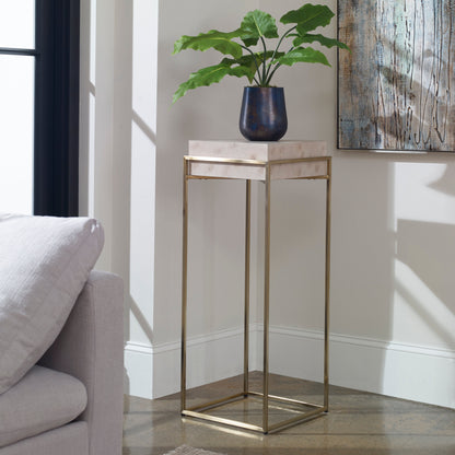 Uttermost Inda Modern Ivory Plant Stand 25113