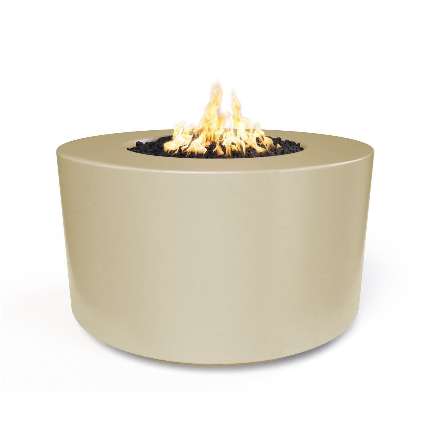 42" Florence Fire Table - 24" Tall - Vanilla