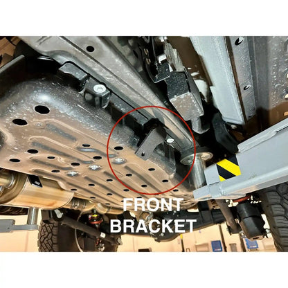 RIVAL Aluminum Gas Tank Skid Plate | 2024+ Ford Ranger Raptor - 2333.1889.1.6