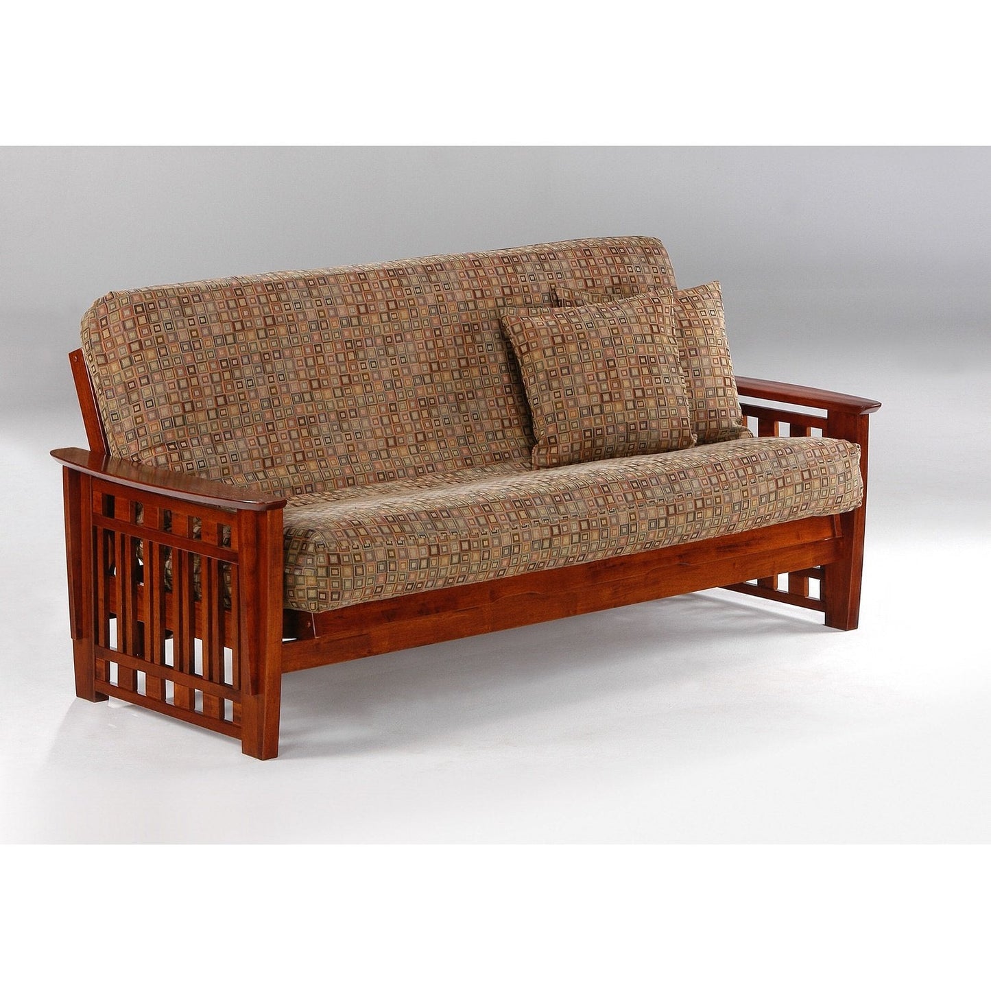 Night and Day Furniture Twilight Standard Futon Frame Complete - TWI-SB-FUL-COM-BWT