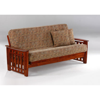 Night and Day Furniture Twilight Standard Futon Frame Complete - TWI-SB-FUL-COM-BWT