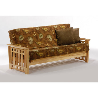 Night and Day Furniture Twilight Standard Futon Frame Complete - TWI-SB-FUL-COM-BWT