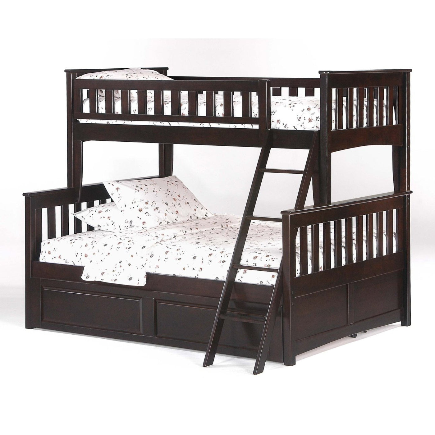 Night and Day Furniture Spices Ginger Twin/Full Bunk Bed - PBTF-GIN-CH-COM