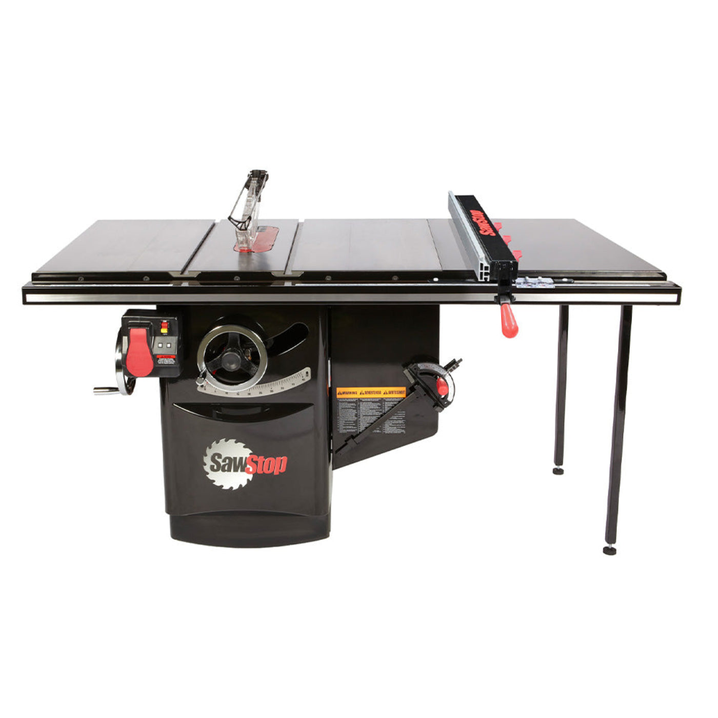SawStop 7.5HP, 3ph, 480v Industrial Cabinet Saw w/36" T-Glide Advance Fence, Rails &amp; Extension Table - ICS73480-ATGI36