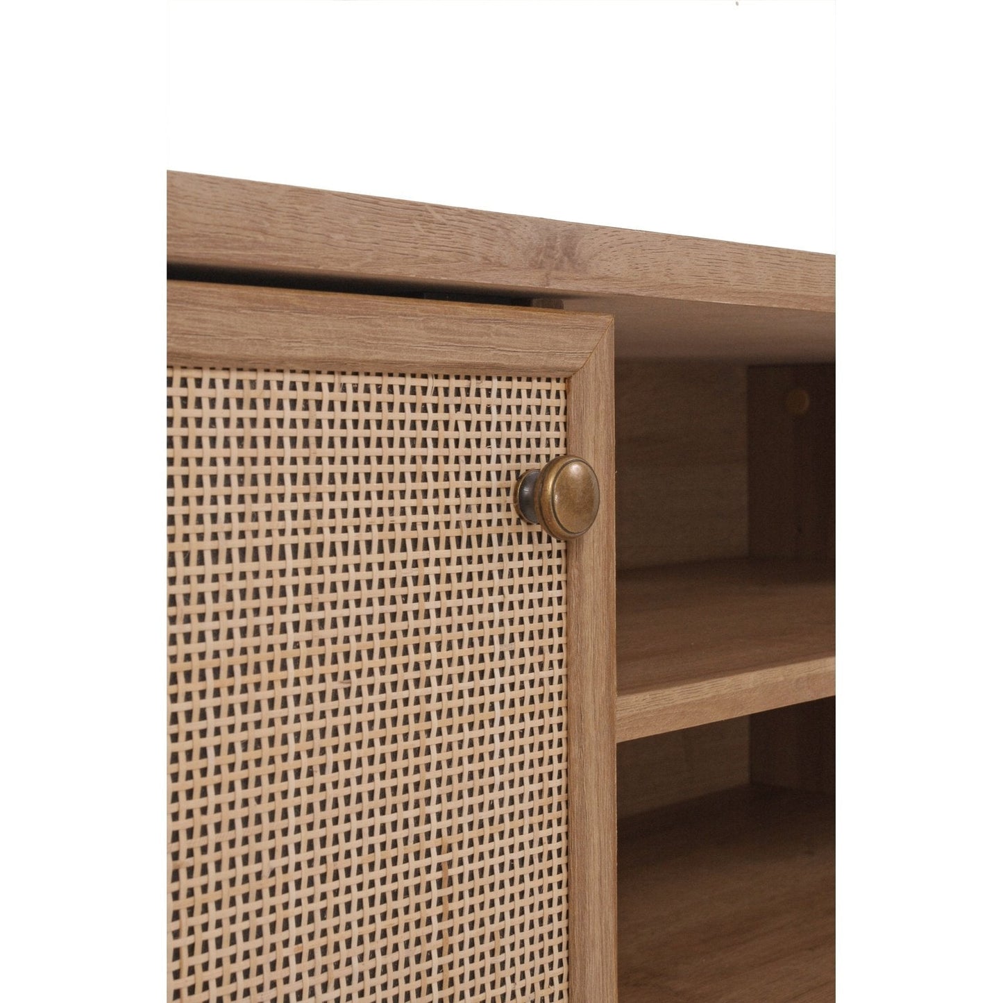 New Pacific Direct Thelma KD 59.5" Rattan TV Stand  - 1340015