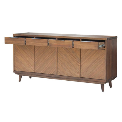 New Pacific Direct Piero Chevron Buffet 4 Drawers + 4 Doors -  7800048