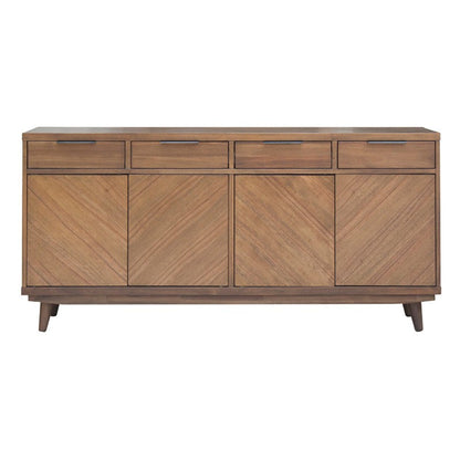 New Pacific Direct Piero Chevron Buffet 4 Drawers + 4 Doors -  7800048