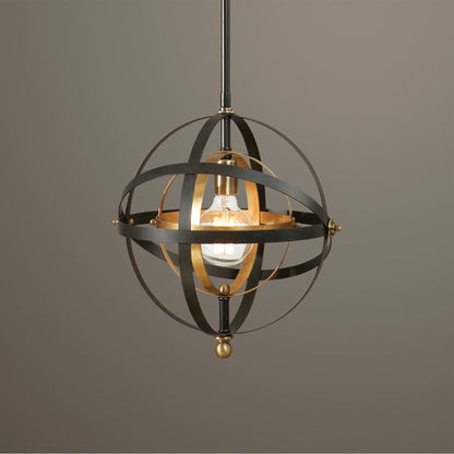 Uttermost Rondure 1 Light Sphere Mini Pendant 22039