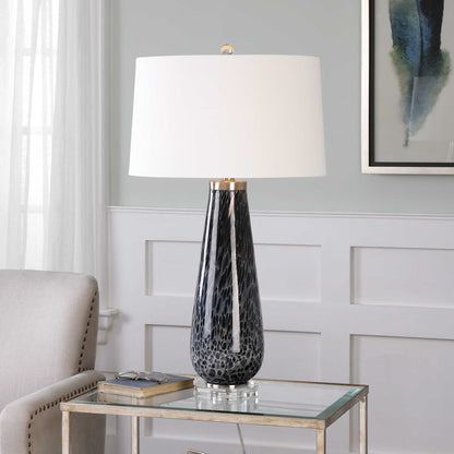 Uttermost Marchiazza Dark Charcoal Table Lamp 27156