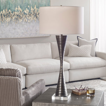 Uttermost Renegade Ribbed Iron Table Lamp 28473