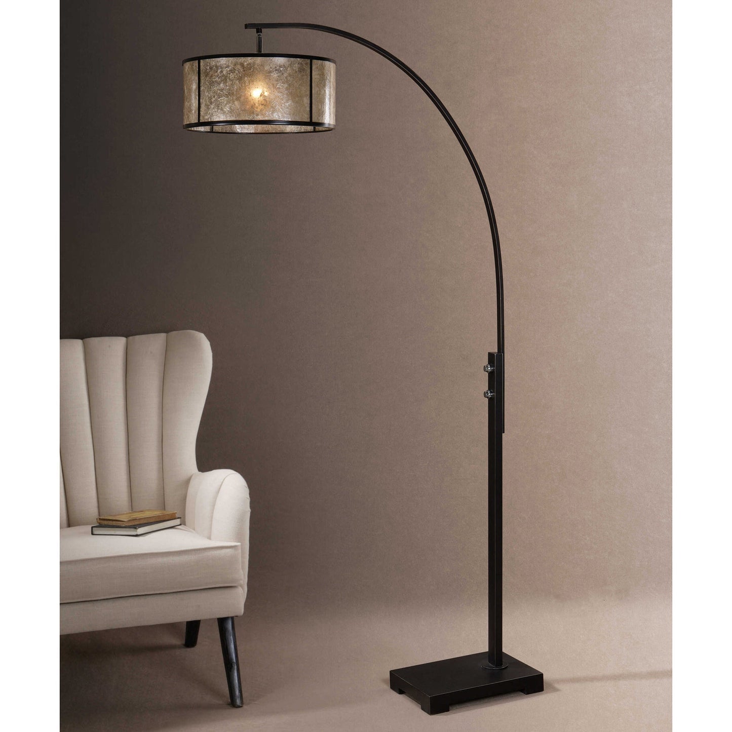 Uttermost Cairano Drum Shade Floor Lamp 28597-1