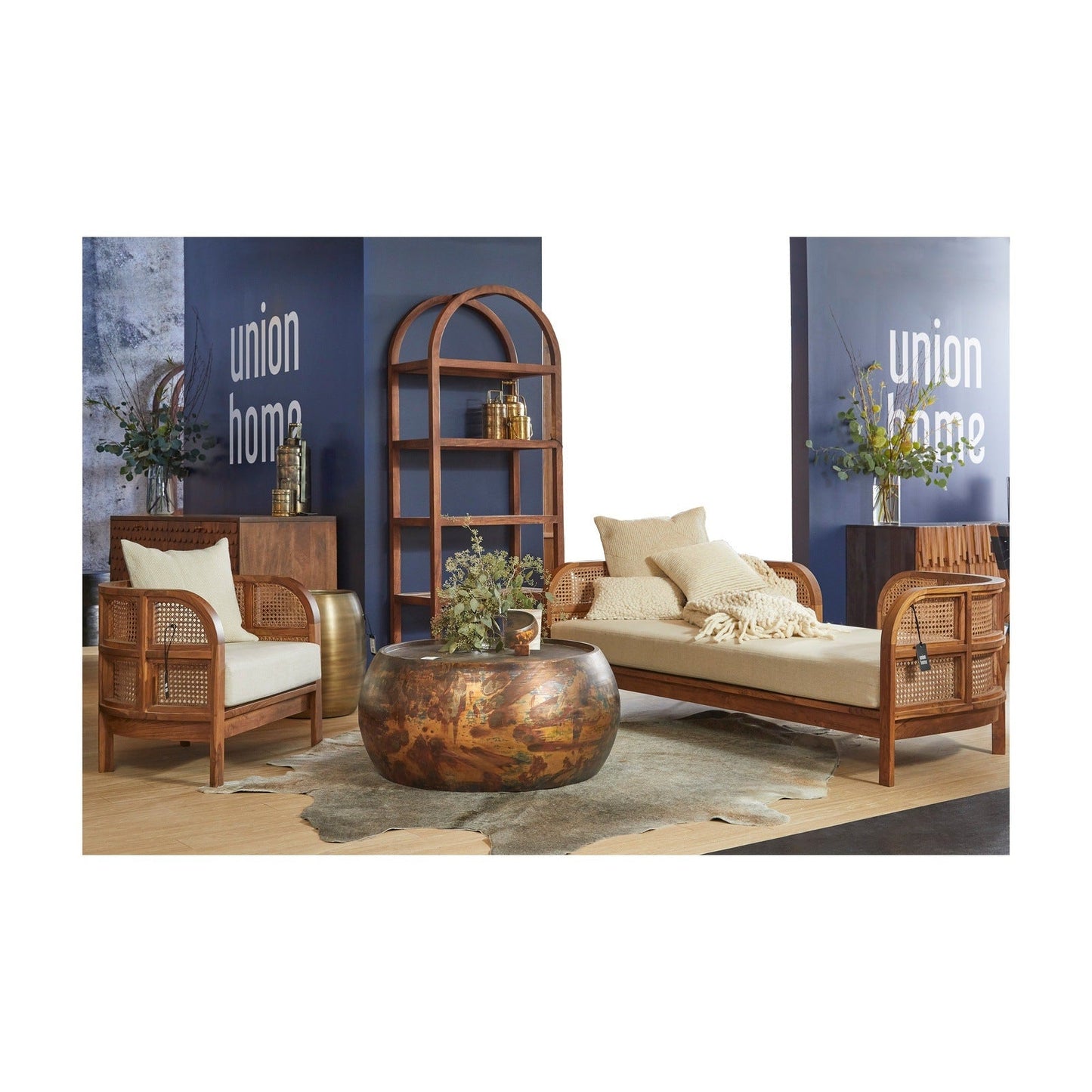 Union Home Grand Shelving Unit – Natural -  LVR00095