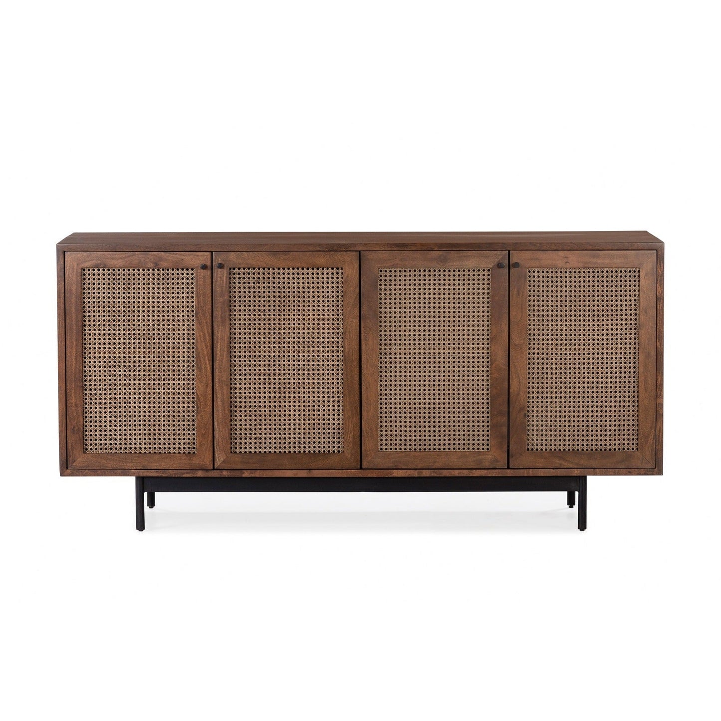 Union Home Mod Sideboard Rattan In Porto Dark Finish  - LVR00251