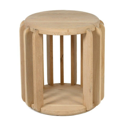 Union Home Gear Side Table – Natural -  LVR00388